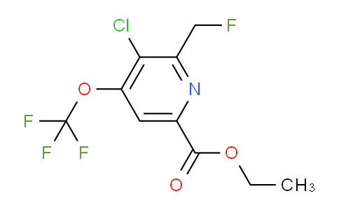 AM179843 | 1804324-21-7 | Ethyl 3-chloro-2-(fluoromethyl)-4-(trifluoromethoxy)pyridine-6-carboxylate