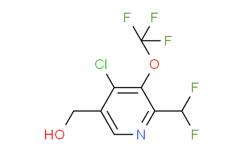 AM179844 | 1804326-14-4 | 4-Chloro-2-(difluoromethyl)-3-(trifluoromethoxy)pyridine-5-methanol