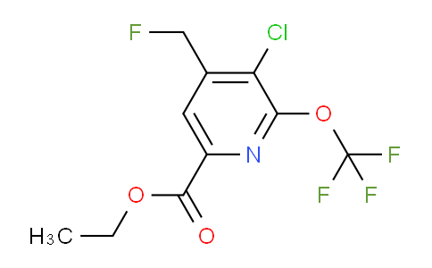 AM179847 | 1804556-69-1 | Ethyl 3-chloro-4-(fluoromethyl)-2-(trifluoromethoxy)pyridine-6-carboxylate