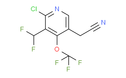 AM179851 | 1803967-05-6 | 2-Chloro-3-(difluoromethyl)-4-(trifluoromethoxy)pyridine-5-acetonitrile