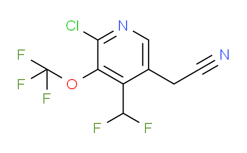 AM179854 | 1806203-17-7 | 2-Chloro-4-(difluoromethyl)-3-(trifluoromethoxy)pyridine-5-acetonitrile