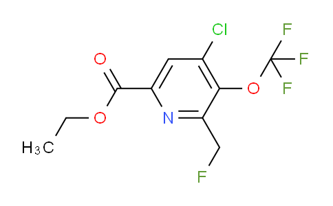 AM179855 | 1806155-16-7 | Ethyl 4-chloro-2-(fluoromethyl)-3-(trifluoromethoxy)pyridine-6-carboxylate