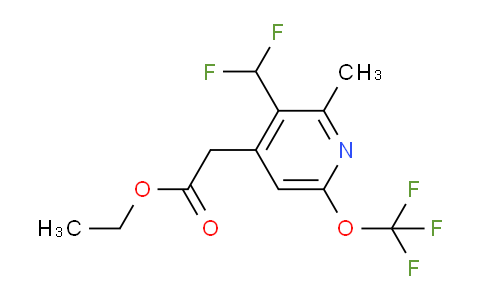 AM17986 | 1361810-81-2 | Ethyl 3-(difluoromethyl)-2-methyl-6-(trifluoromethoxy)pyridine-4-acetate