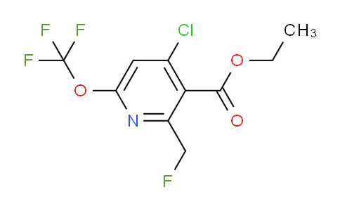 AM179863 | 1804707-58-1 | Ethyl 4-chloro-2-(fluoromethyl)-6-(trifluoromethoxy)pyridine-3-carboxylate