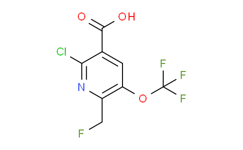 AM179867 | 1804654-43-0 | 2-Chloro-6-(fluoromethyl)-5-(trifluoromethoxy)pyridine-3-carboxylic acid