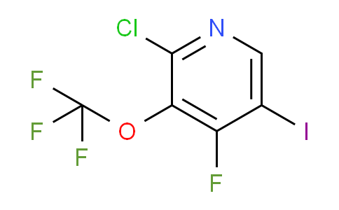 2-Chloro-4-fluoro-5-iodo-3-(trifluoromethoxy)pyridine