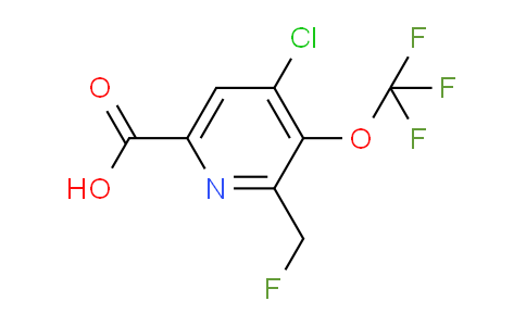 AM179885 | 1806143-42-9 | 4-Chloro-2-(fluoromethyl)-3-(trifluoromethoxy)pyridine-6-carboxylic acid