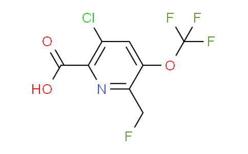 AM179891 | 1803701-07-6 | 5-Chloro-2-(fluoromethyl)-3-(trifluoromethoxy)pyridine-6-carboxylic acid