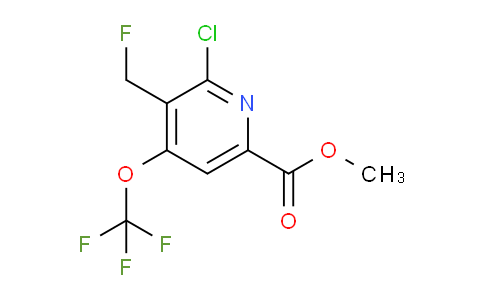 AM179895 | 1803648-57-8 | Methyl 2-chloro-3-(fluoromethyl)-4-(trifluoromethoxy)pyridine-6-carboxylate