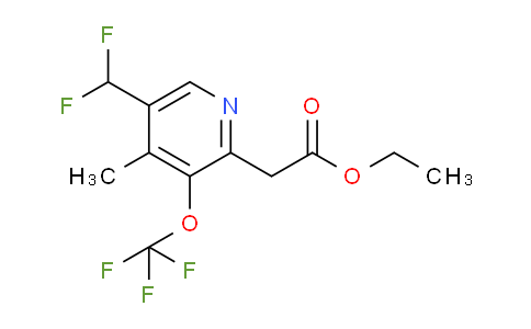 AM17991 | 1361921-94-9 | Ethyl 5-(difluoromethyl)-4-methyl-3-(trifluoromethoxy)pyridine-2-acetate