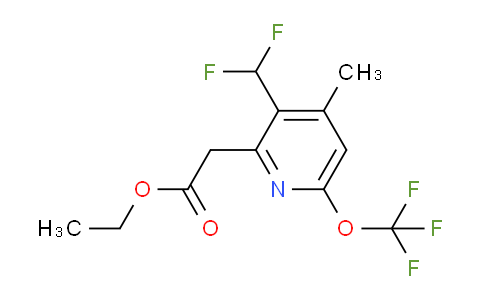 AM17992 | 1361900-57-3 | Ethyl 3-(difluoromethyl)-4-methyl-6-(trifluoromethoxy)pyridine-2-acetate