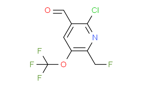 AM179923 | 1804783-52-5 | 2-Chloro-6-(fluoromethyl)-5-(trifluoromethoxy)pyridine-3-carboxaldehyde