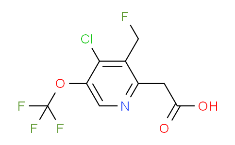 AM179925 | 1803964-45-5 | 4-Chloro-3-(fluoromethyl)-5-(trifluoromethoxy)pyridine-2-acetic acid
