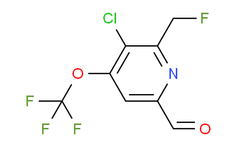 AM179926 | 1805939-72-3 | 3-Chloro-2-(fluoromethyl)-4-(trifluoromethoxy)pyridine-6-carboxaldehyde