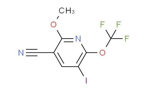 3-Cyano-5-iodo-2-methoxy-6-(trifluoromethoxy)pyridine