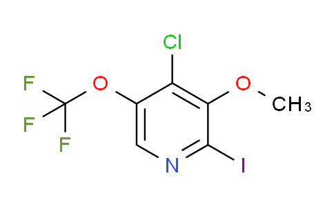 4-Chloro-2-iodo-3-methoxy-5-(trifluoromethoxy)pyridine