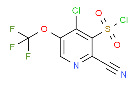 AM179952 | 1804551-12-9 | 4-Chloro-2-cyano-5-(trifluoromethoxy)pyridine-3-sulfonyl chloride