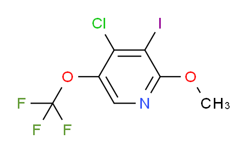 4-Chloro-3-iodo-2-methoxy-5-(trifluoromethoxy)pyridine
