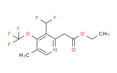 AM17996 | 1361912-87-9 | Ethyl 3-(difluoromethyl)-5-methyl-4-(trifluoromethoxy)pyridine-2-acetate