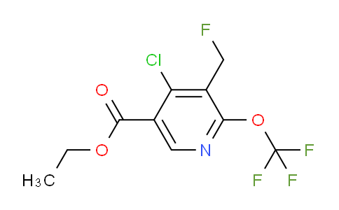 AM180001 | 1805939-96-1 | Ethyl 4-chloro-3-(fluoromethyl)-2-(trifluoromethoxy)pyridine-5-carboxylate