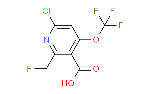 AM180004 | 1804325-27-6 | 6-Chloro-2-(fluoromethyl)-4-(trifluoromethoxy)pyridine-3-carboxylic acid
