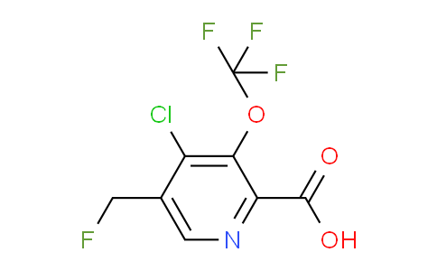 AM180017 | 1805939-81-4 | 4-Chloro-5-(fluoromethyl)-3-(trifluoromethoxy)pyridine-2-carboxylic acid