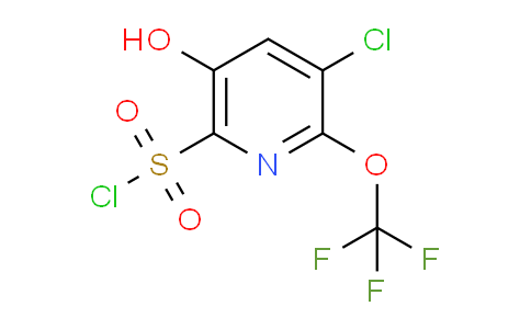 AM180025 | 1803933-36-9 | 3-Chloro-5-hydroxy-2-(trifluoromethoxy)pyridine-6-sulfonyl chloride