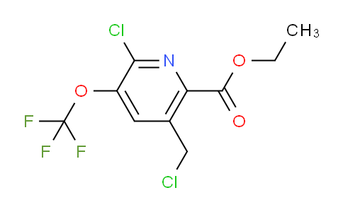 AM180029 | 1804001-39-5 | Ethyl 2-chloro-5-(chloromethyl)-3-(trifluoromethoxy)pyridine-6-carboxylate