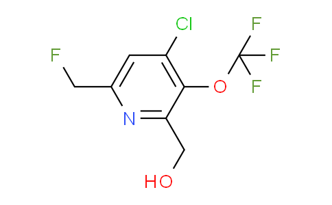 AM180031 | 1804791-48-7 | 4-Chloro-6-(fluoromethyl)-3-(trifluoromethoxy)pyridine-2-methanol