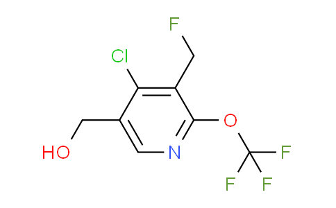 AM180033 | 1804005-70-6 | 4-Chloro-3-(fluoromethyl)-2-(trifluoromethoxy)pyridine-5-methanol