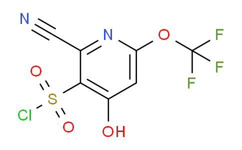 AM180034 | 1804782-19-1 | 2-Cyano-4-hydroxy-6-(trifluoromethoxy)pyridine-3-sulfonyl chloride