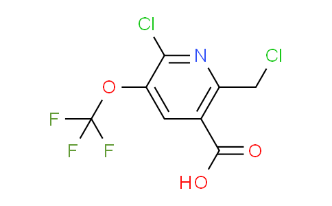 AM180050 | 1804622-88-5 | 2-Chloro-6-(chloromethyl)-3-(trifluoromethoxy)pyridine-5-carboxylic acid