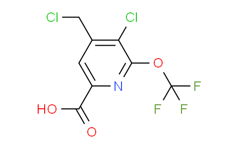 AM180061 | 1804561-23-6 | 3-Chloro-4-(chloromethyl)-2-(trifluoromethoxy)pyridine-6-carboxylic acid