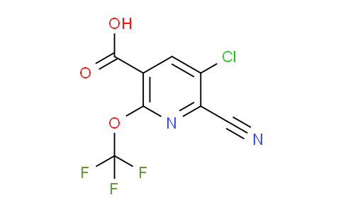 AM180082 | 1804781-20-1 | 3-Chloro-2-cyano-6-(trifluoromethoxy)pyridine-5-carboxylic acid