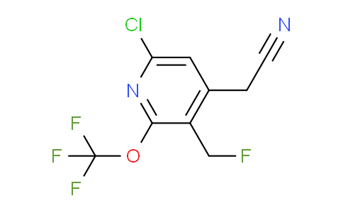 AM180087 | 1804554-80-0 | 6-Chloro-3-(fluoromethyl)-2-(trifluoromethoxy)pyridine-4-acetonitrile