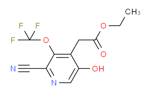 AM180088 | 1804719-00-3 | Ethyl 2-cyano-5-hydroxy-3-(trifluoromethoxy)pyridine-4-acetate