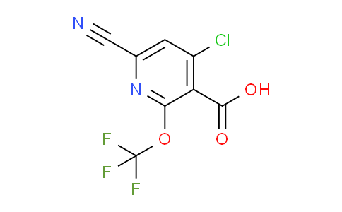 AM180097 | 1803908-98-6 | 4-Chloro-6-cyano-2-(trifluoromethoxy)pyridine-3-carboxylic acid
