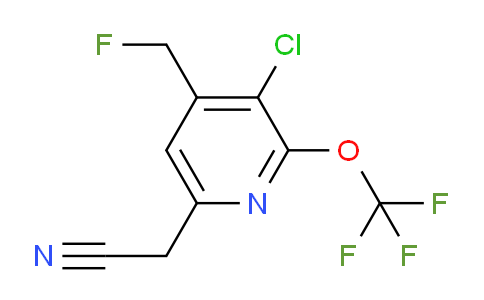 AM180101 | 1804783-02-5 | 3-Chloro-4-(fluoromethyl)-2-(trifluoromethoxy)pyridine-6-acetonitrile