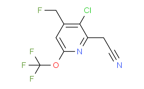 AM180102 | 1804798-92-2 | 3-Chloro-4-(fluoromethyl)-6-(trifluoromethoxy)pyridine-2-acetonitrile