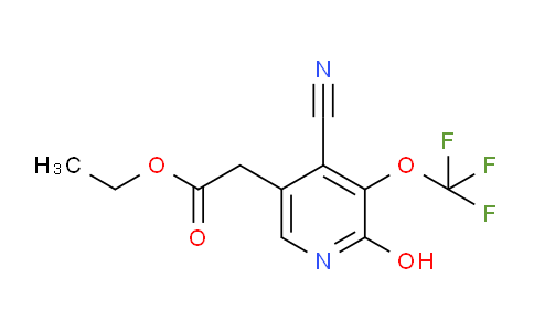 AM180108 | 1806243-65-1 | Ethyl 4-cyano-2-hydroxy-3-(trifluoromethoxy)pyridine-5-acetate