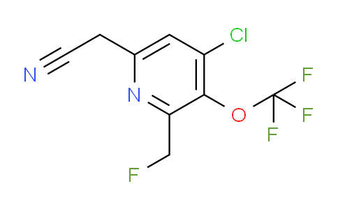 AM180109 | 1804783-13-8 | 4-Chloro-2-(fluoromethyl)-3-(trifluoromethoxy)pyridine-6-acetonitrile