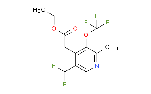 AM18012 | 1361775-45-2 | Ethyl 5-(difluoromethyl)-2-methyl-3-(trifluoromethoxy)pyridine-4-acetate