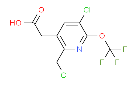AM180125 | 1804782-52-2 | 3-Chloro-6-(chloromethyl)-2-(trifluoromethoxy)pyridine-5-acetic acid