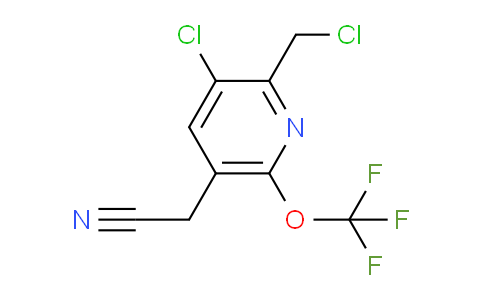 AM180130 | 1803635-26-8 | 3-Chloro-2-(chloromethyl)-6-(trifluoromethoxy)pyridine-5-acetonitrile