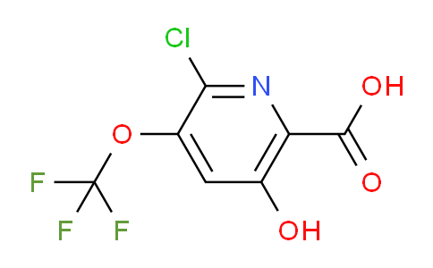 AM180133 | 1803672-49-2 | 2-Chloro-5-hydroxy-3-(trifluoromethoxy)pyridine-6-carboxylic acid