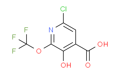6-Chloro-3-hydroxy-2-(trifluoromethoxy)pyridine-4-carboxylic acid