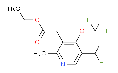 AM18014 | 1361810-87-8 | Ethyl 5-(difluoromethyl)-2-methyl-4-(trifluoromethoxy)pyridine-3-acetate