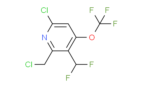AM180146 | 1806215-57-5 | 6-Chloro-2-(chloromethyl)-3-(difluoromethyl)-4-(trifluoromethoxy)pyridine