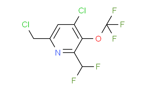 AM180157 | 1803966-64-4 | 4-Chloro-6-(chloromethyl)-2-(difluoromethyl)-3-(trifluoromethoxy)pyridine