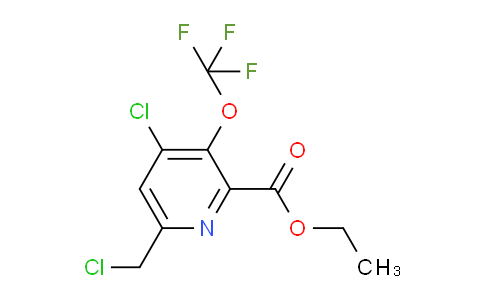 AM180164 | 1806248-78-1 | Ethyl 4-chloro-6-(chloromethyl)-3-(trifluoromethoxy)pyridine-2-carboxylate